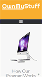 Mobile Screenshot of ownmystuff.com